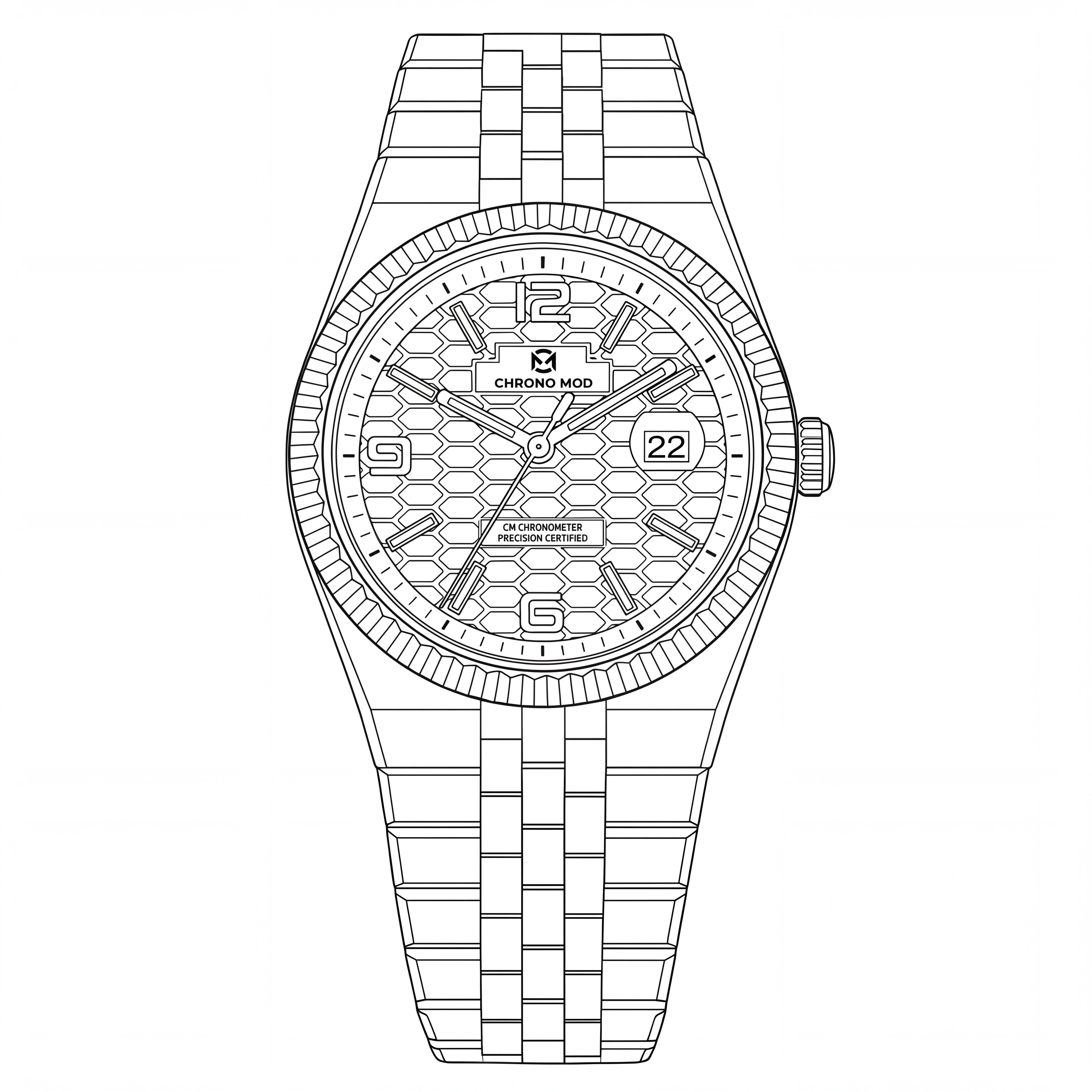 LandMaster – Rolesor Bianco Oro Rosa Quadrante