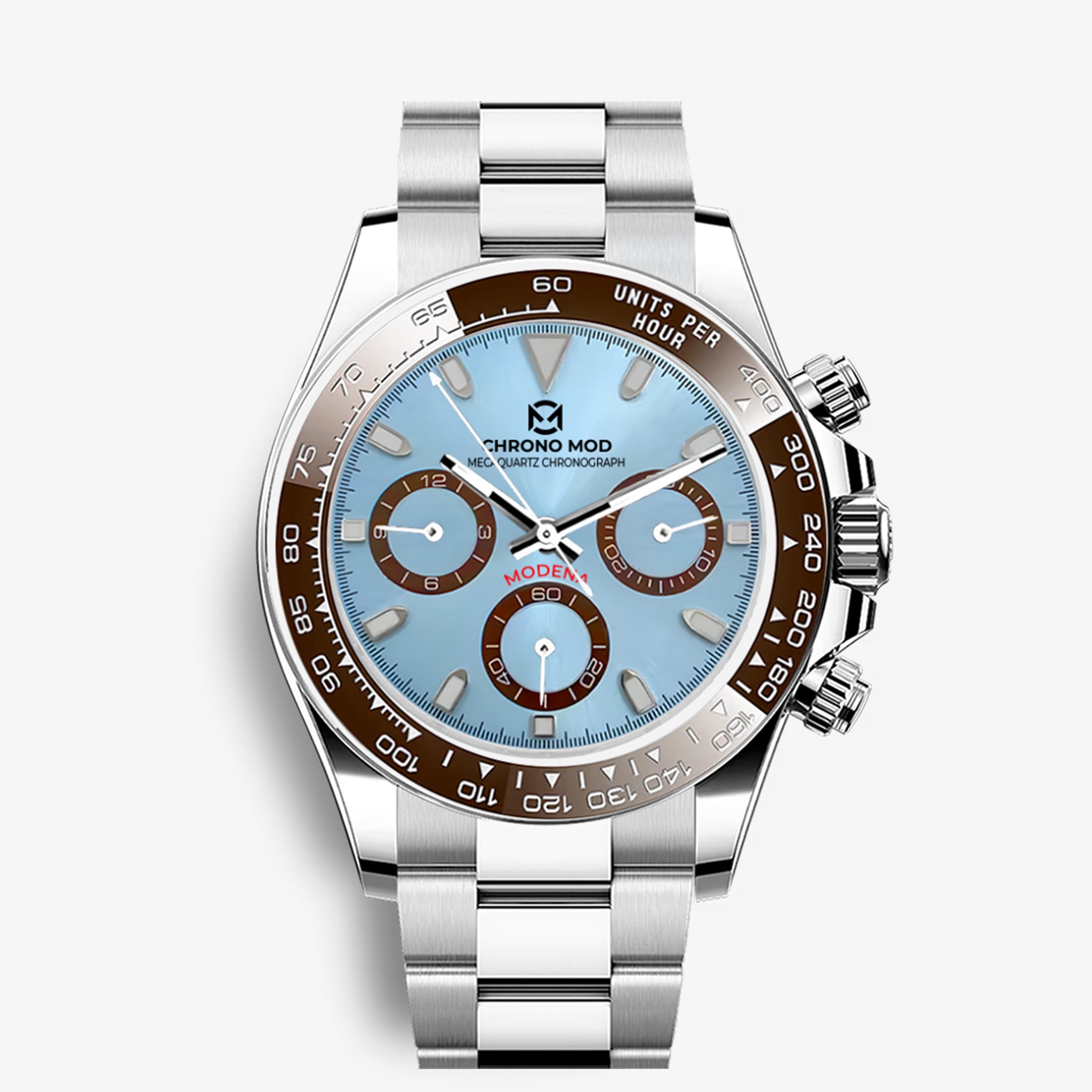 Modena – Platinum Chronograph