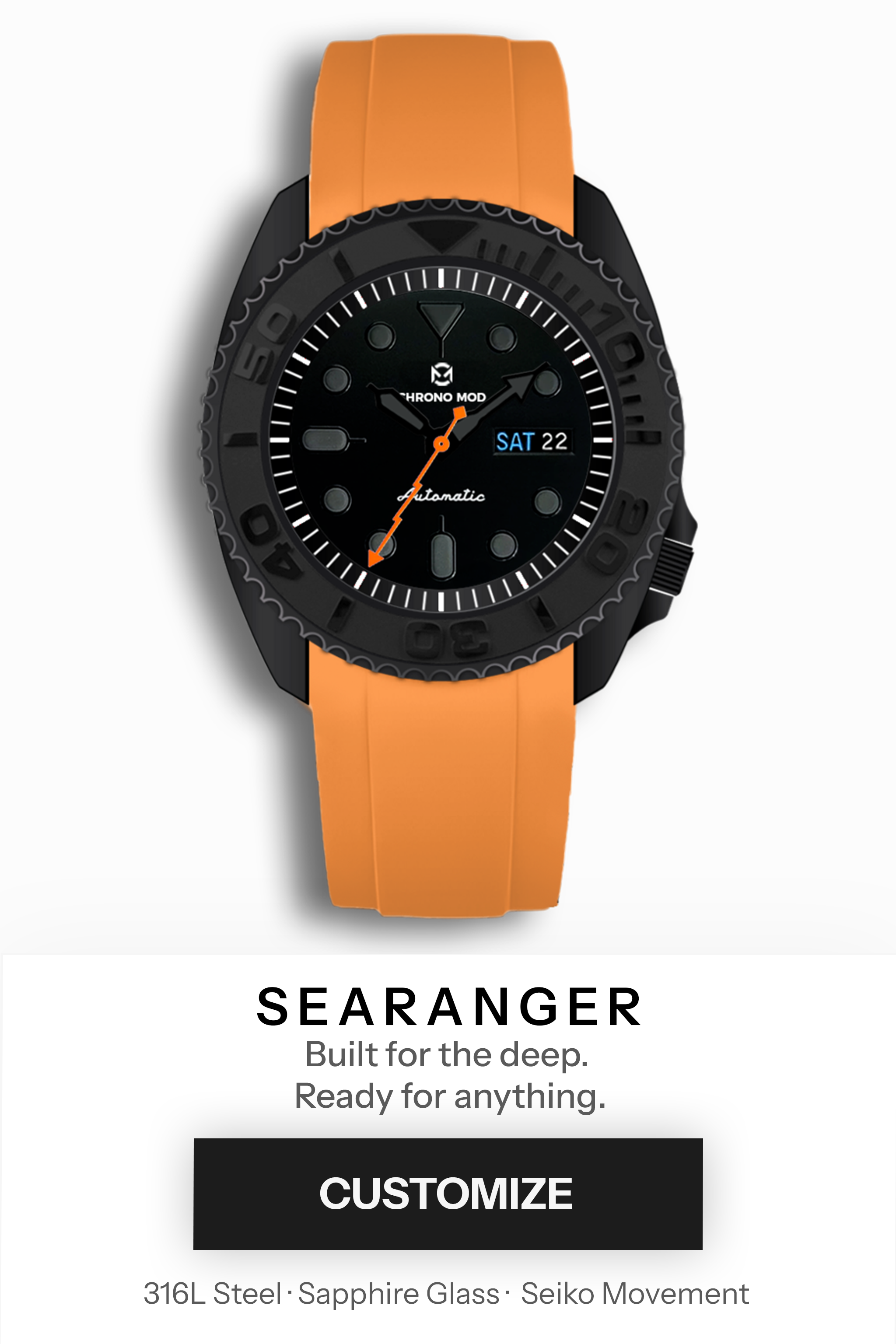 SeaRanger Date Watch