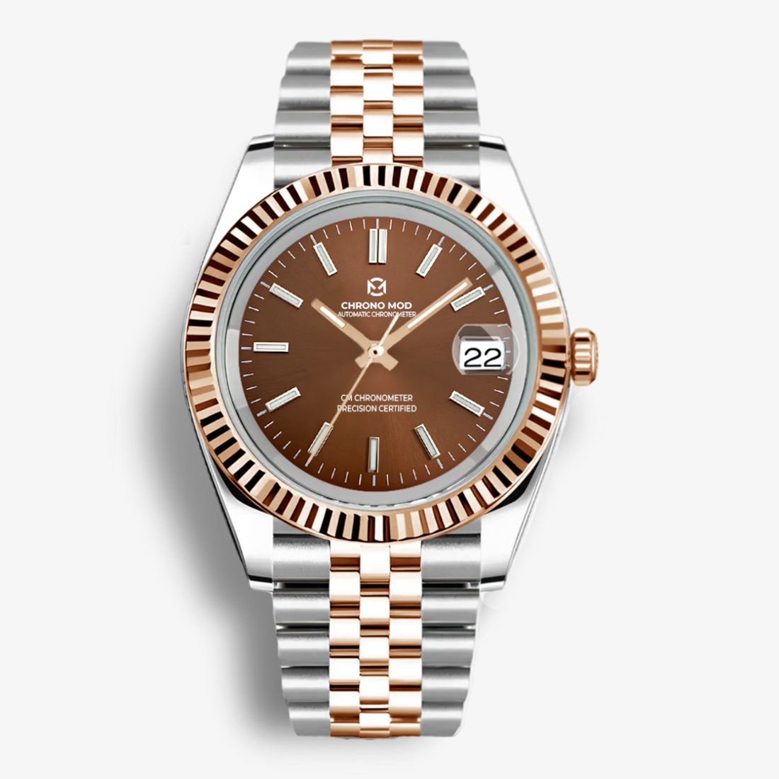 Classic Date – Chocolate Sunburst Dial