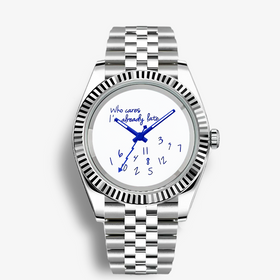 Classic Date – “Who Cares I’m Already Late” Dial