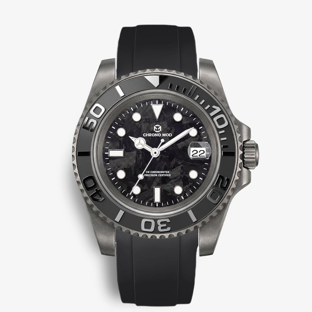 DeptMaster – Titanium Black Diver Hbqm Watches